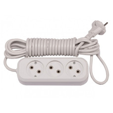 Удлинитель 3 гн 3м BENEFICE LUXEL (7123)