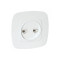 Розетка встроенная компьютерная 2-я белая ELA (112-007-0017-010) Horoz Electric