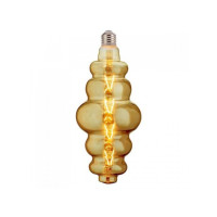 Светодиодная лампа филамент 8W 2200K E27 620Lm 220-240V янтарная 270мм ORIGAMI (001-053-0008-010)