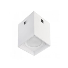 Светильник накладной LED 10W 4200K 700Lm 185-264V 136мм h-200мм белый квадратный SANDRA-SQ10/XL 016-045-1010-030