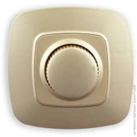 Діммер 600W 250V золотий+чорний ELA (112-007-0018-040) Horoz Electric