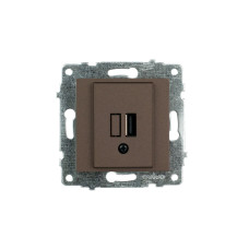 Механізм розетки USB з адаптером мока/12/120 (600-000319-245)