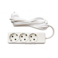 Удлинитель 3 гн 5м с/с AURA LUXEL (7335)