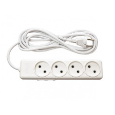 Удлинитель 4 гн 3м AURA LUXEL (7343)