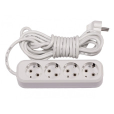 Удлинитель 4 гн 3м с/с BENEFICE LUXEL (7153)