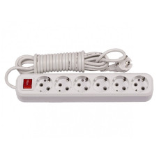 Удлинитель 6 гн 3м с/с + изм. BENEFICE LUXEL (7283)