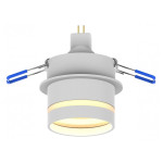 Акцентный светильник LUXEL 68х63 GU10 IP20 белый (DLD-07W)