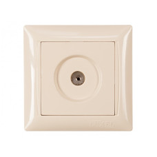 Розетка 1-на ТВ крем 3309 PRIMERA LUXEL