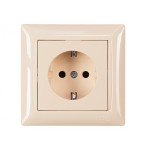 Розетка 1-я с/з крем 3304 PRIMERA LUXEL