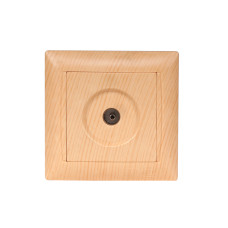 Розетка TV 1-на 3809 PRIMERA сосна LUXEL