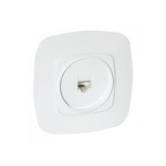 Розетка встроенная ТФ белая ELA (112-007-0010-010) Horoz Electric