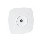 Розетка встроенная ТВ белая ELA (112-007-0009-010) Horoz Electric