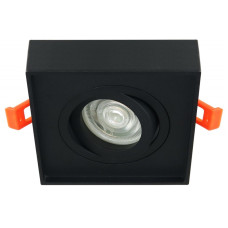Акцентный светильник LUXEL 97х97х30 GU5.3 IP20 черный (DLD-02B)