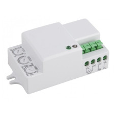 Датчик движения микроволновой IP20, 3-2000 LUX белый (MW-08W) LUXEL
