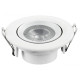 Панель LED круг 12w 1080 Lm 4000K 140х60mm IP20 (DL-12N) LUXEL