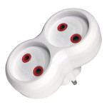 Двойник NEOMAX NX1013 без заземления белый