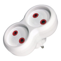 Двойник NEOMAX NX1013 без заземления белый