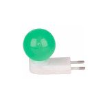 Светильник ночной К2 1W "Шарик" зеленый Kendal 200