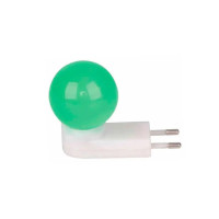 Светильник ночной К2 1W "Шарик" зеленый Kendal 200