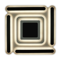 Светодиодный Smart светильник MATRIX VIOLUX 120W 3000-6000K 9600LM квадрат черный 220505