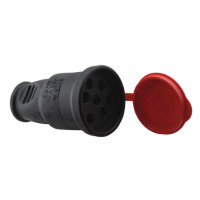 Силовая розетка переносная VIOLUX IP44 3P+E 3х25А Каучук 930680