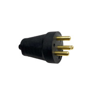 Силовая вилка переносная VIOLUX IP44 3P+E 3х25А Каучук 930670