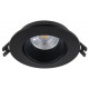 Точечный светильник LUXEL GU5.3 IP20 круг черный DP-01B