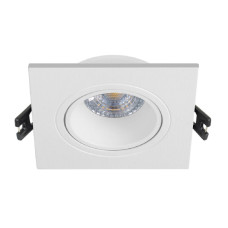 Точечный светильник LUXEL GU5.3 IP20 квадрат белый DP-02W