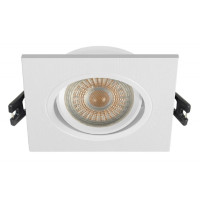 Точечный светильник LUXEL GU5.3 IP20 квадрат белый DP-07W