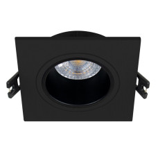 Точечный светильник LUXEL GU5.3 IP20 квадрат черный DP-02B