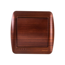 Выключатель 1-ый Античный Махагон 711-0500-100 DEMET 711-0500-100