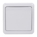 Выключатель 1-ый белый 751-0200-100 VIOLA 751-0200-100