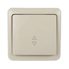 Выключатель 1-ый проходной крем 751-0300-105 VIOLA