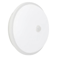 Светильник потолочный LED 20W IP44 6400K 2400Lm 160-265V d-220мм с дат. движения BOLKAR-20 071-014-0020-030