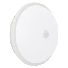 Светильник потолочный LED 20W IP44 6400K 2400Lm 160-265V d-220мм с дат. движения BOLKAR-20 071-014-0020-030