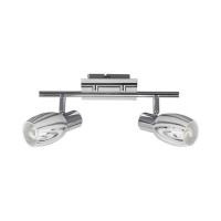 Светильник потолочный спот 2xE14 220-240V хром 300mm MANAVGAT-2 (035-003-0002-010) Horoz Electric