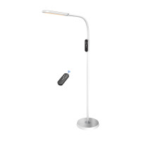 Торшер LED 15W 3000-4500-6000K 1000Lm 220-240V белый 1,46м NORMAN (046-004-0015-010)