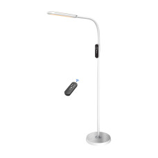 Торшер LED 15W 3000-4500-6000K 1000Lm 220-240V белый 1,46м NORMAN (046-004-0015-010)