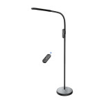 Торшер LED 15W 3000-4500-6000K 1000Lm 220-240V черный 1,46м NORMAN (046-004-0015-020)