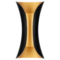 Светильник садово-парк. LED 10W 4200K 517Lm 85-265V IP65 черный с золотом MARVEL-10 076-052-0010-030