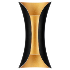 Светильник садово-парк. LED 10W 4200K 517Lm 85-265V IP65 черный с золотом MARVEL-10 076-052-0010-030