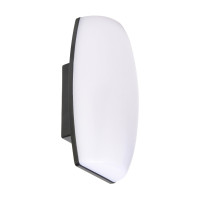 Светильник садово-парк. LED 10W 4200K 844Lm 85-265V IP65 настенный черный OPERA-10 076-057-0010-010