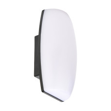 Светильник садово-парк. LED 10W 4200K 844Lm 85-265V IP65 настенный черный OPERA-10 076-057-0010-010
