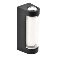 Светильник садово-парк. LED 12W 4200K 728Lm 85-265V IP65 настенный черный VECTOR-12 076-083-0012-010