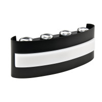 Світильник садово-парк LED 14W 4200K 973Lm 85-265V IP65 настінний чорний NEUTRON-14 076-091-0014-010