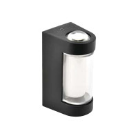 Светильник садово-парк. LED 6W 4200K 350Lm 85-265V IP65 настенный черный VECTOR-6 076-083-0006-010