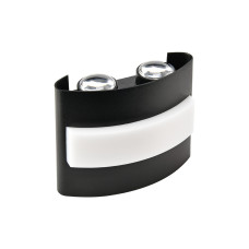 Светильник садово-парк. LED 7W 4200K 452Lm 85-265V IP65 настенный черный NEUTRON-7 076-091-0007-010