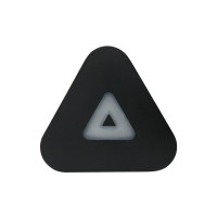 Светильник садово-парк. LED 8W 4200K 445Lm 85-265V IP54 настенный черный ANGEL-8 (076-077-0008-010)