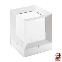 Светильник садово-парковый PRIZMA E27 белый (400-020-129)