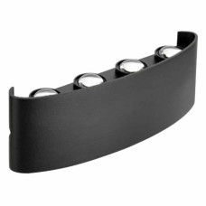 Светильник светодиодный садово-парковый 8W 4200K 720Lm 85-265V IP65 настенный черный PROTON-8 076-039-0008-010